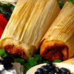 Pork and Cheese tamale