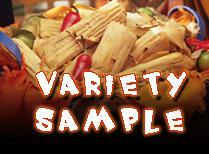 Special Offer-Order our Variety Sample of Tamales